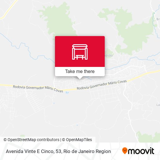 Avenida Vinte E Cinco, 53 map