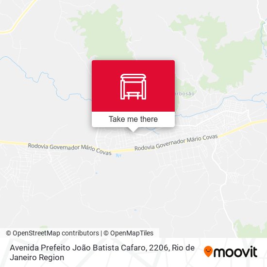 Avenida Prefeito João Batista Cafaro, 2206 map