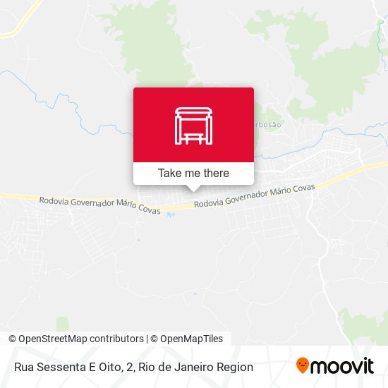 Rua Sessenta E Oito, 2 map