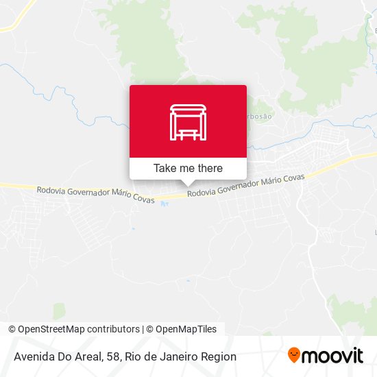 Avenida Do Areal, 58 map