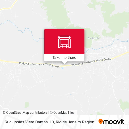 Rua Josias Viera Dantas, 13 map