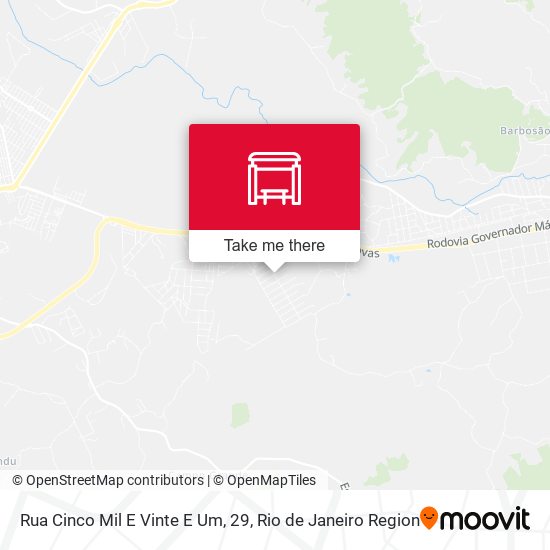 Rua Cinco Mil E Vinte E Um, 29 map