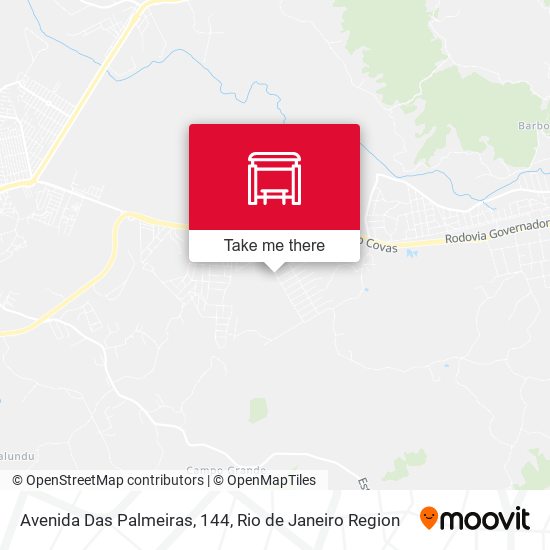 Avenida Das Palmeiras, 144 map