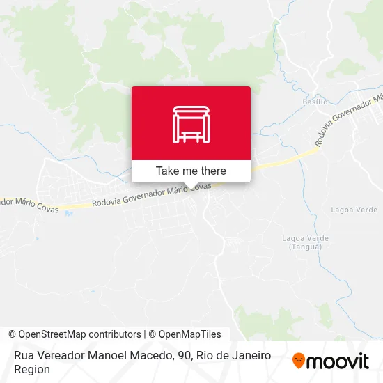 Rua Vereador Manoel Macedo, 90 map