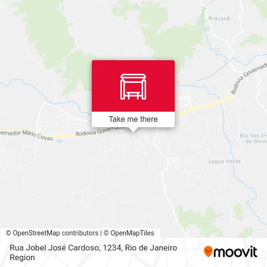 Rua Jobel José Cardoso, 1234 map
