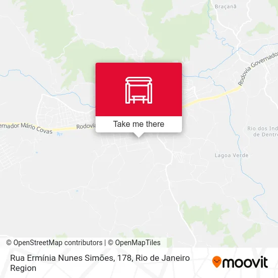 Rua Ermínia Nunes Simões, 178 map