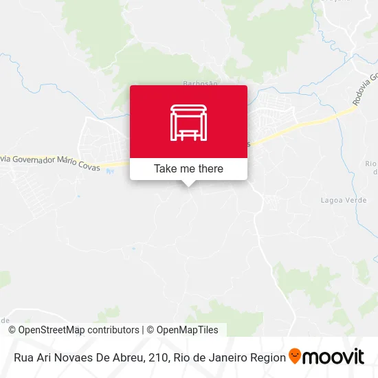 Rua Ari Novaes De Abreu, 210 map