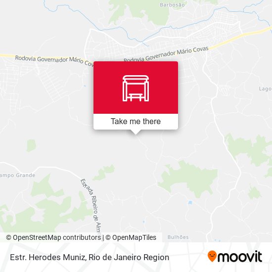 Estr. Herodes Muniz map