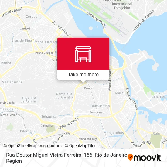 Rua Doutor Miguel Vieira Ferreira, 156 map