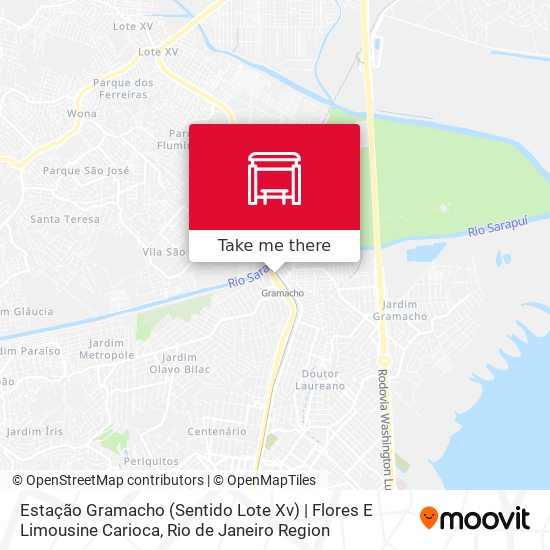 Estação Gramacho (Sentido Lote Xv) | Flores E Limousine Carioca map