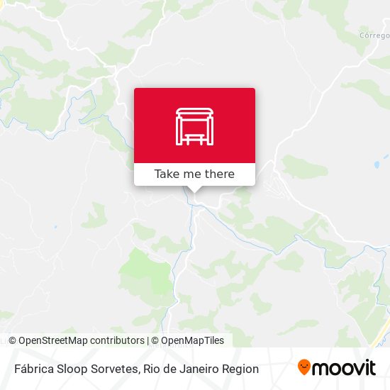 Fábrica Sloop Sorvetes map