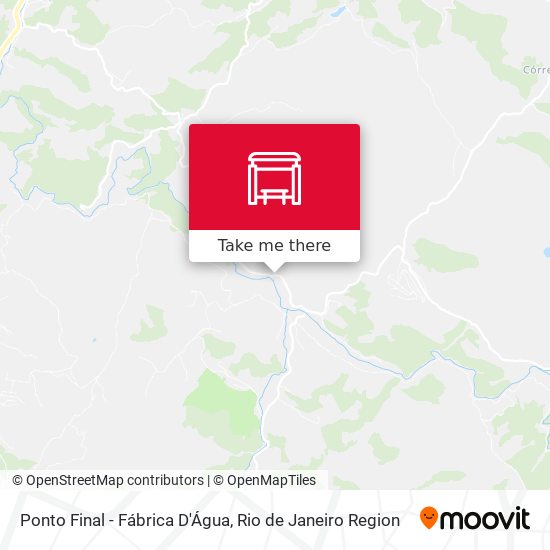 Ponto Final - Fábrica D'Água map