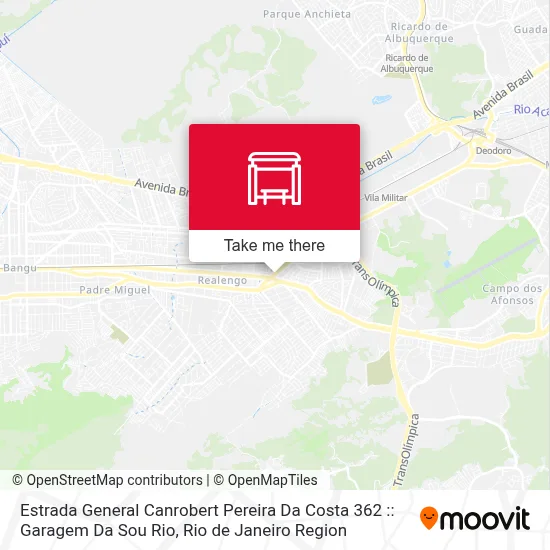 Estrada General Canrobert Pereira Da Costa 362 :: Garagem Da Sou Rio map