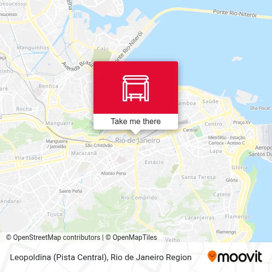 Leopoldina (Pista Central) map