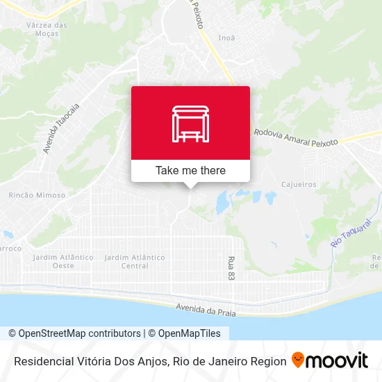 Residencial Vitória Dos Anjos map
