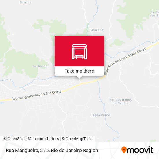 Rua Mangueira, 275 map