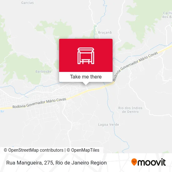 Rua Mangueira, 275 map
