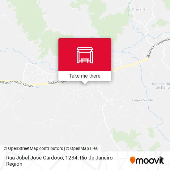 Rua Jobel José Cardoso, 1234 map