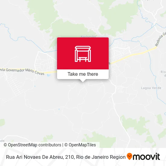 Rua Ari Novaes De Abreu, 210 map