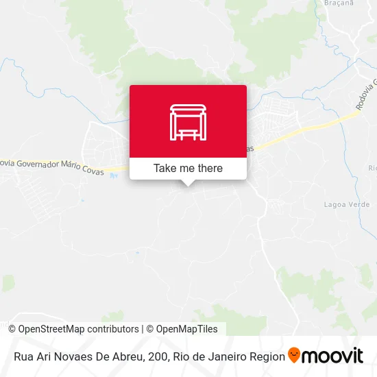 Rua Ari Novaes De Abreu, 200 map
