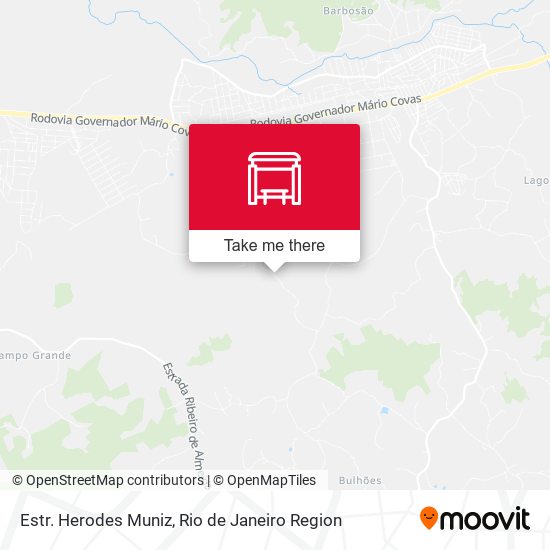 Estr. Herodes Muniz map