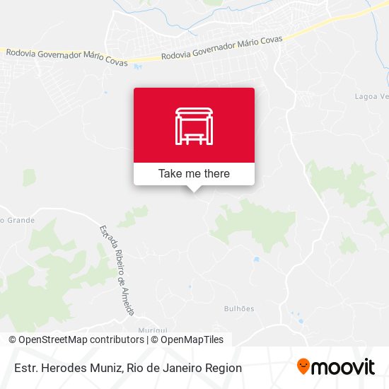 Estr. Herodes Muniz map