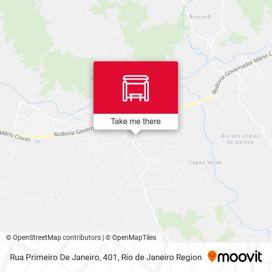 Rua Primeiro De Janeiro, 401 map