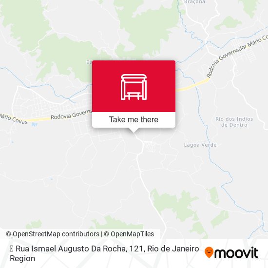 ⛉ Rua Ismael Augusto Da Rocha, 121 map