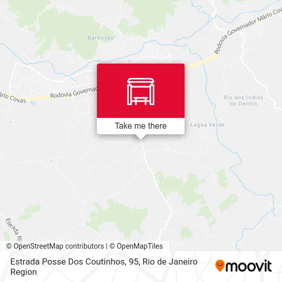 Estrada Posse Dos Coutinhos, 95 map