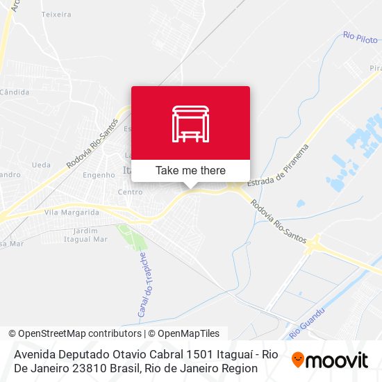 Avenida Deputado Otavio Cabral 1501 Itaguaí - Rio De Janeiro 23810 Brasil map