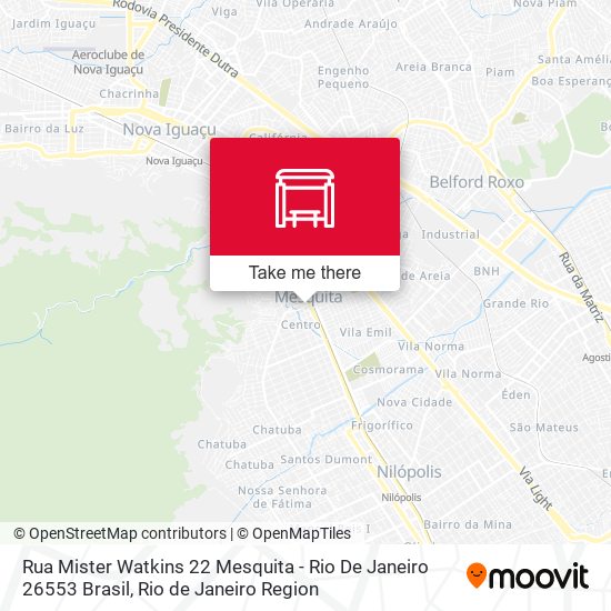 Rua Mister Watkins 22 Mesquita - Rio De Janeiro 26553 Brasil map