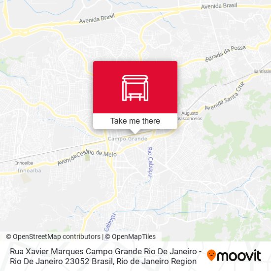 Rua Xavier Marques Campo Grande Rio De Janeiro - Rio De Janeiro 23052 Brasil map