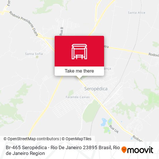 Br-465 Seropédica - Rio De Janeiro 23895 Brasil map