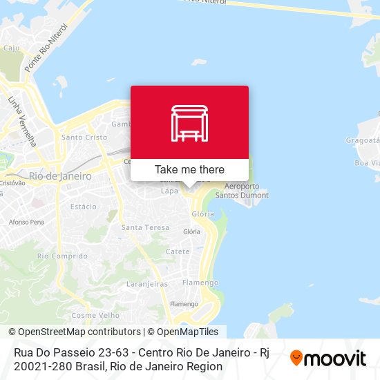 Mapa Rua Do Passeio 23-63 - Centro Rio De Janeiro - Rj 20021-280 Brasil