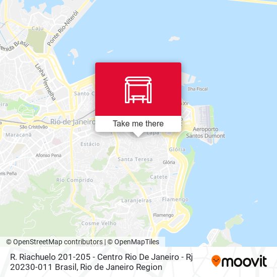 R. Riachuelo 201-205 - Centro Rio De Janeiro - Rj 20230-011 Brasil map