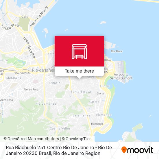 Mapa Rua Riachuelo 251 Centro Rio De Janeiro - Rio De Janeiro 20230 Brasil