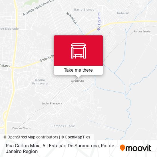 Rua Carlos Maia, 5 | Estação De Saracuruna map