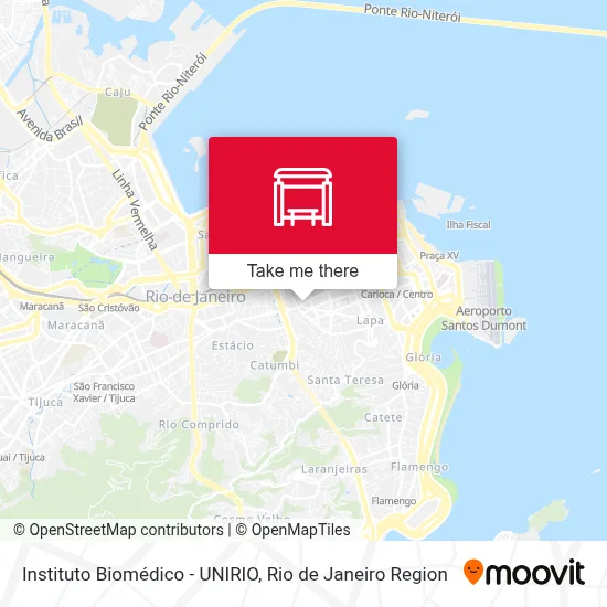 Instituto Biomédico - UNIRIO map
