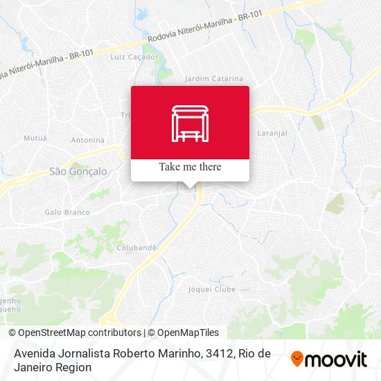 Mapa Avenida Jornalista Roberto Marinho, 3412