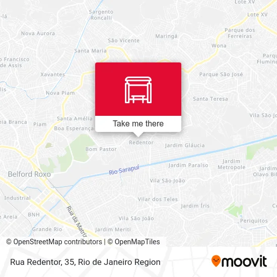 Rua Redentor, 35 map