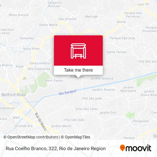 Rua Coelho Branco, 322 map