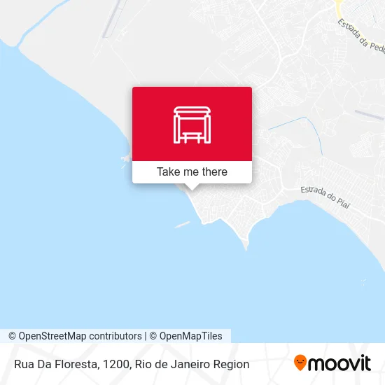 Rua Da Floresta, 1200 map