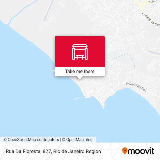 Rua Da Floresta, 827 map