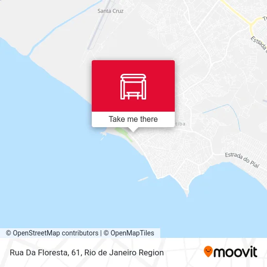 Rua Da Floresta, 61 map