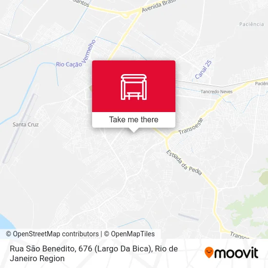 Rua São Benedito, 676 (Largo Da Bica) map