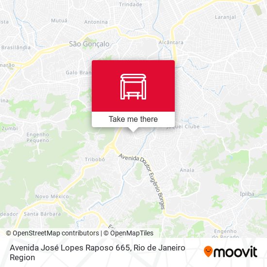 Avenida José Lopes Raposo 665 map