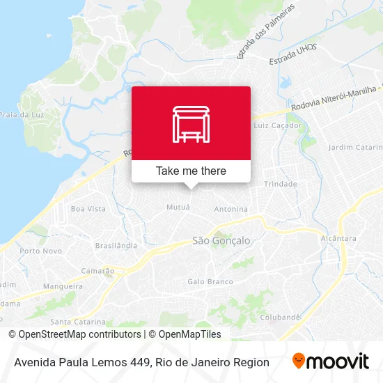 Avenida Paula Lemos 449 map