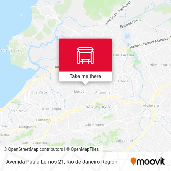 Avenida Paula Lemos 21 map