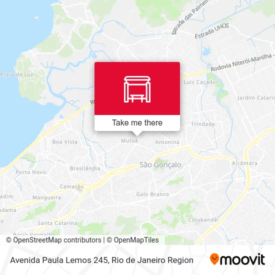 Avenida Paula Lemos 245 map