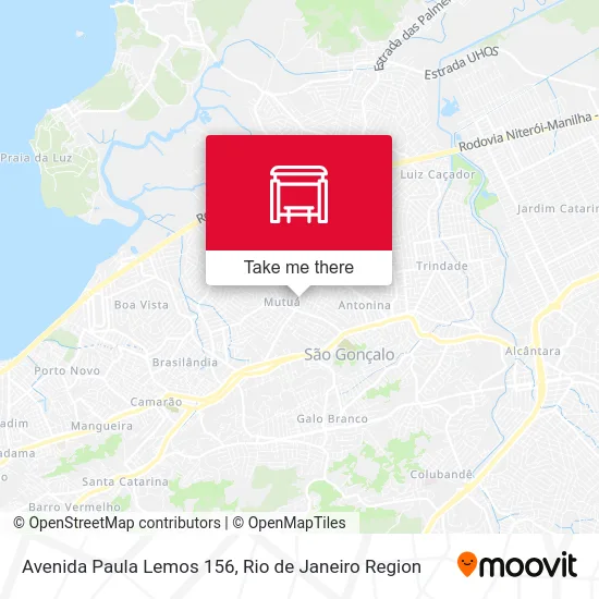 Avenida Paula Lemos 156 map